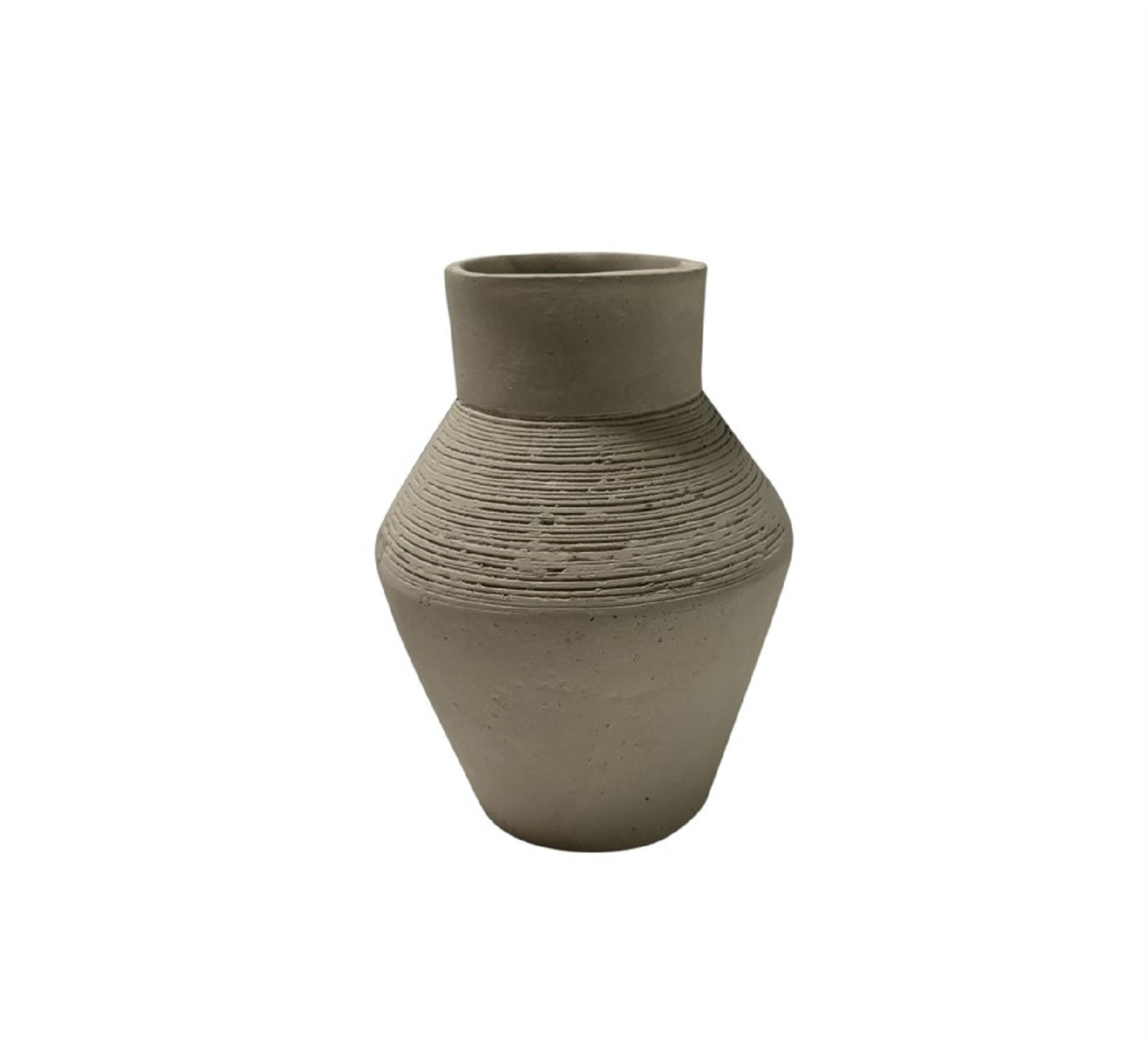 Sierra Paper Mache Vase - 8.7" H & 6.1" Dia