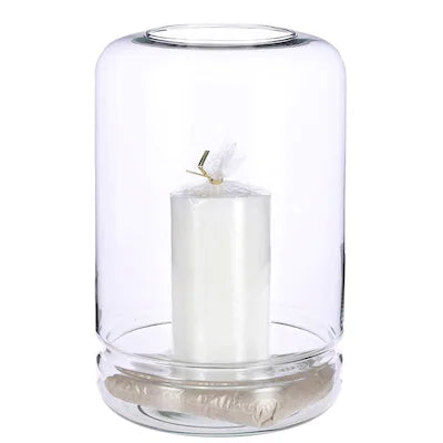 Ari Hurricane Glass Candle Holder