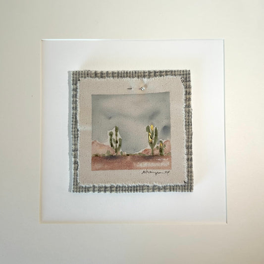 Desert Micro Art - Saguaros