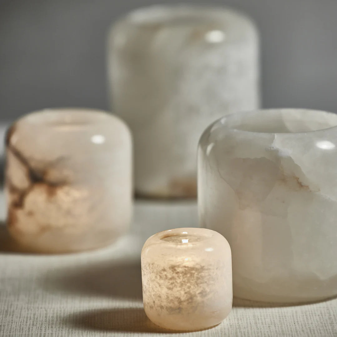 Teran Alabaster Candleholder