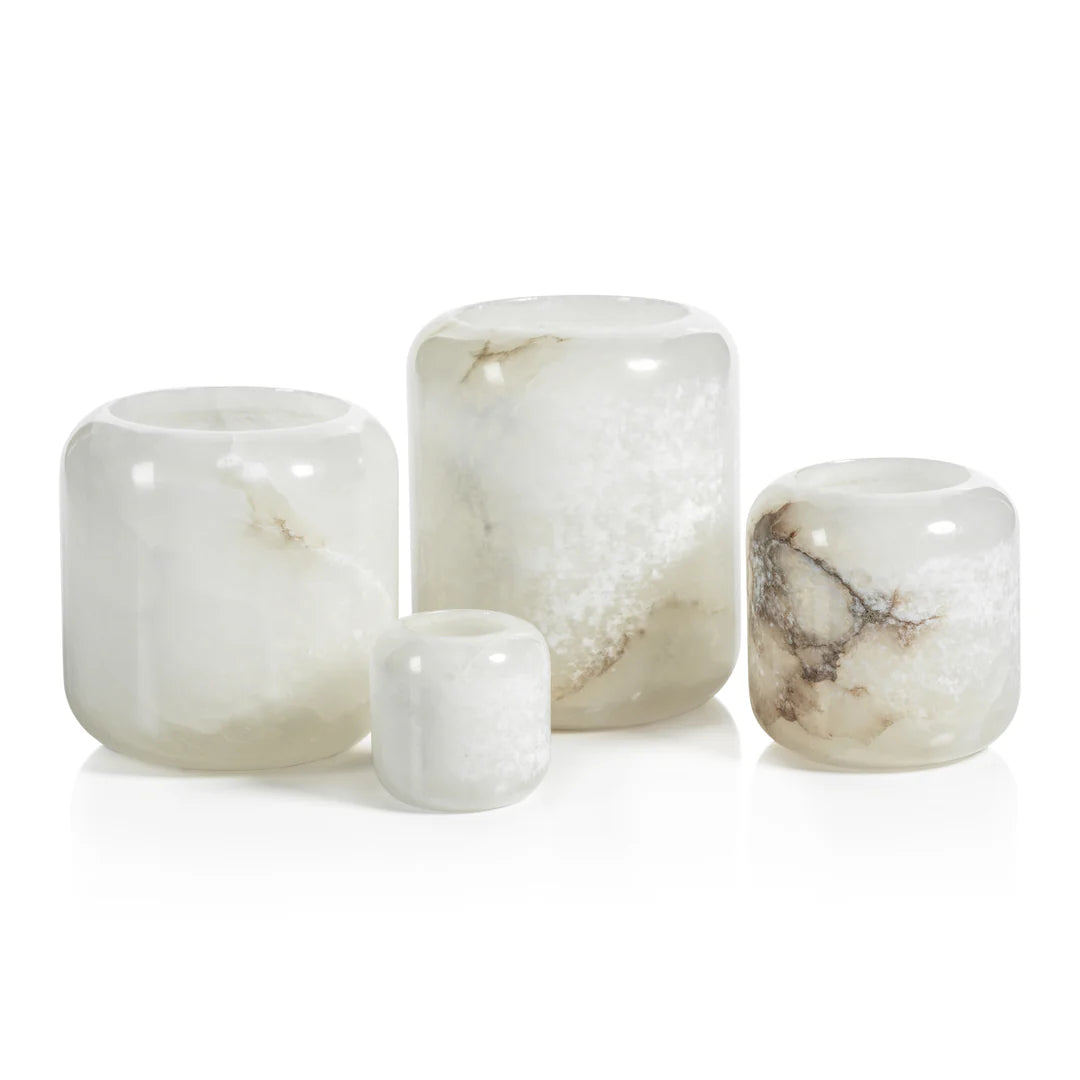 Teran Alabaster Candleholder