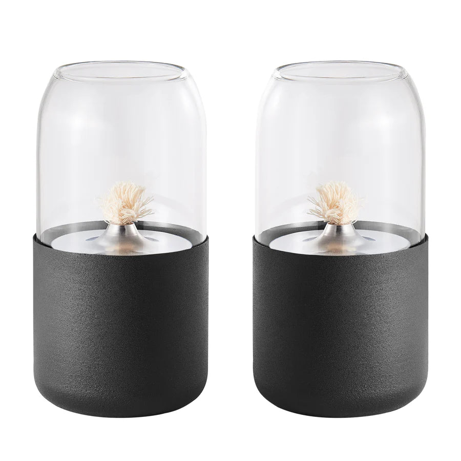 Solstice Oil Lamps - Set of 2